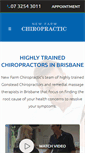 Mobile Screenshot of newfarmchiropractic.com